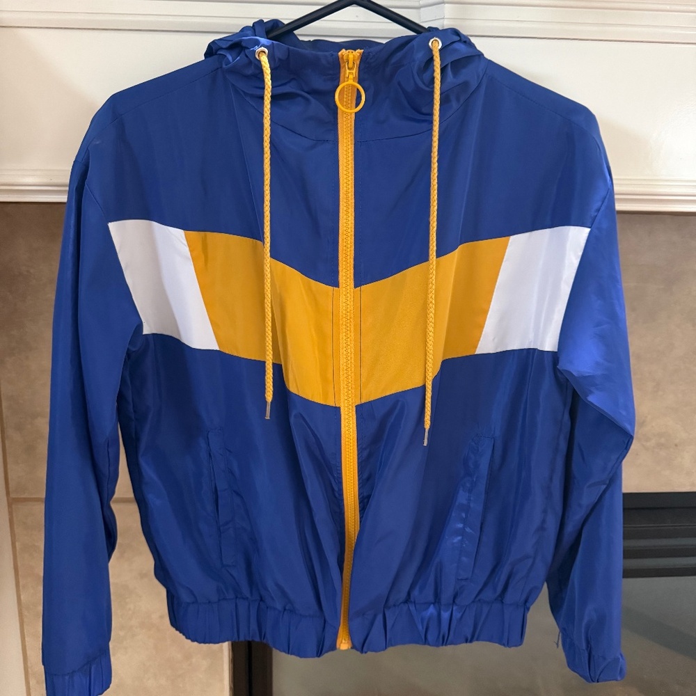 Urban Retro Y2K wind breaker/ stadium jacket